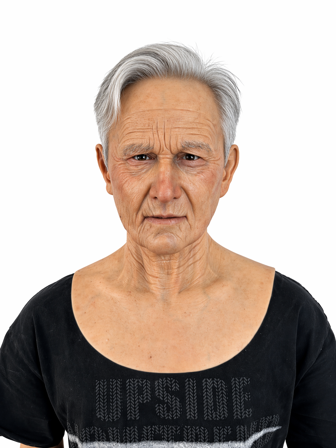 Realistic Elderly Silicone Mask Full Head Old Man Cosplay