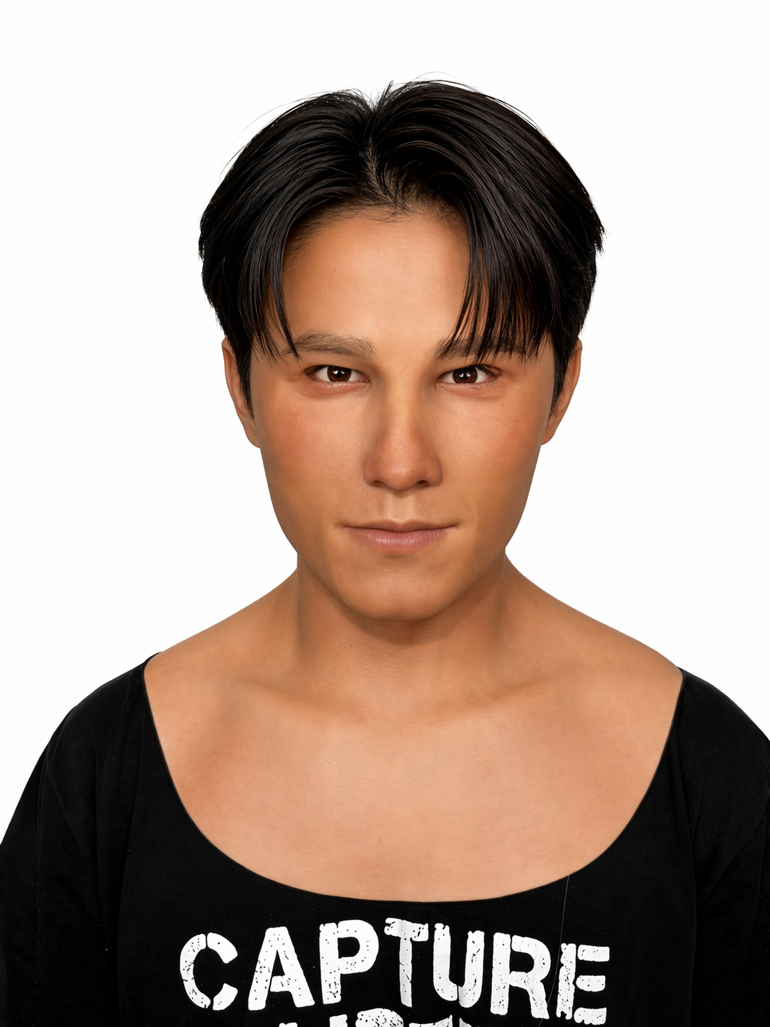 Máscara de silicona hiperrealista de hombre joven de cabeza completa con pelo, piel natural, máscara de disfraz para cine, Halloween, FX
