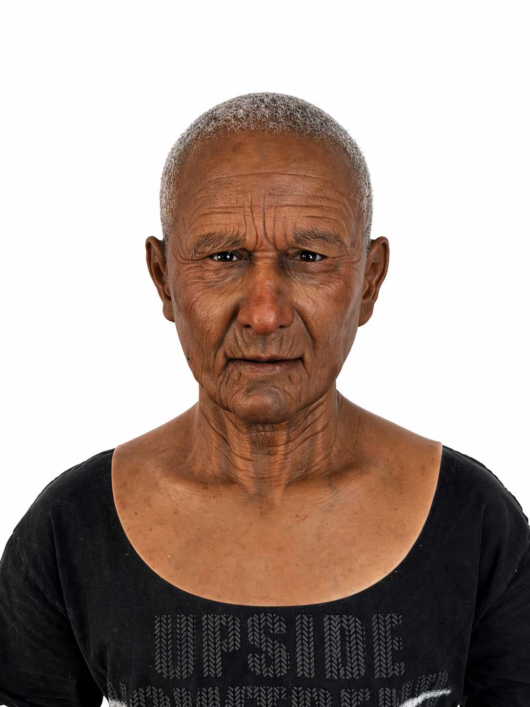 Máscara de silicona realista para anciano de cabeza completa para cosplay