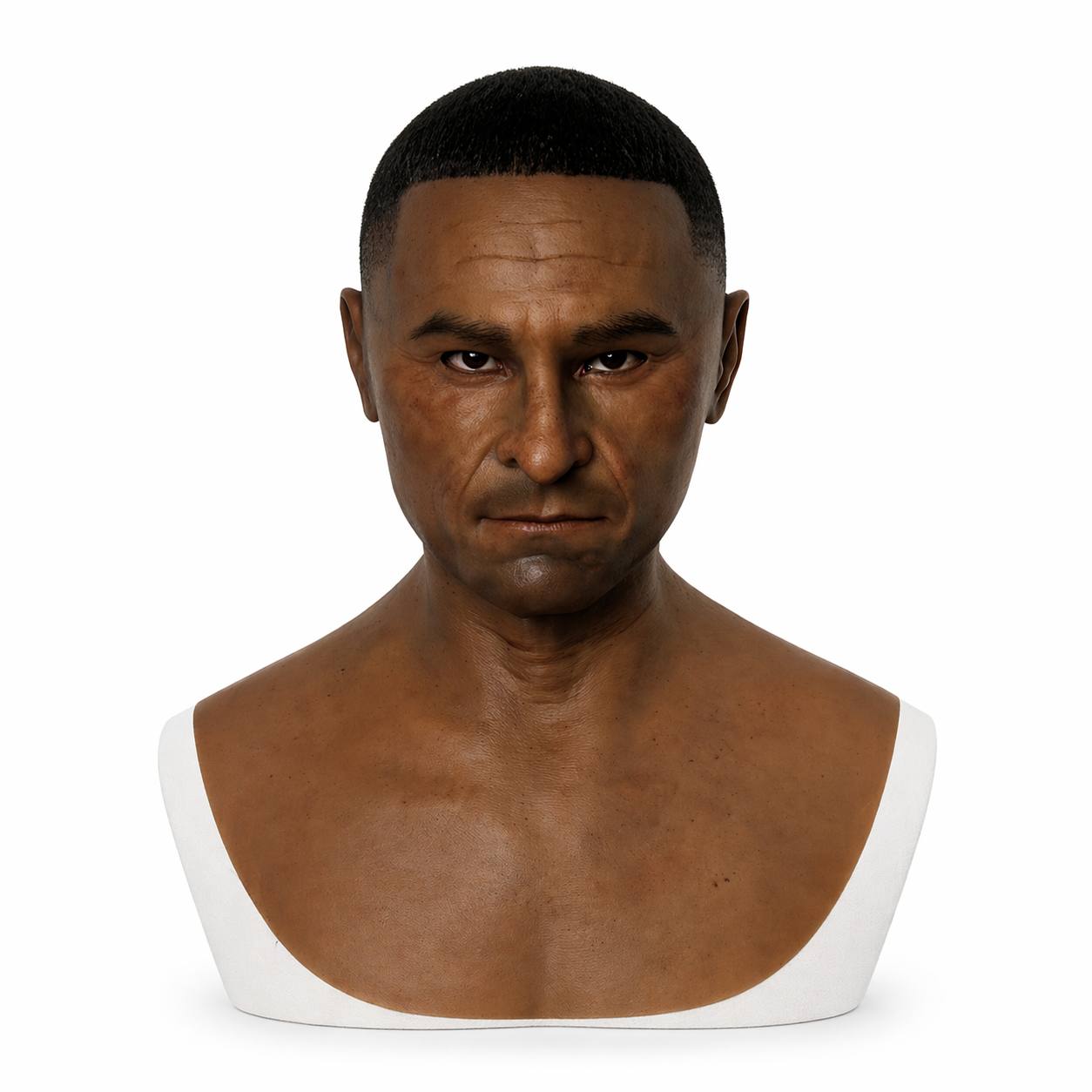 Realistic Silicone Mask Full Head Male Cosplay Mask Ultra Lifelike Skin Texture for Halloween Film & FX