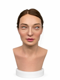 Ultra Realistic Female Silicone Mask Full Head Woman Face Mask for Cosplay Halloween Film FX