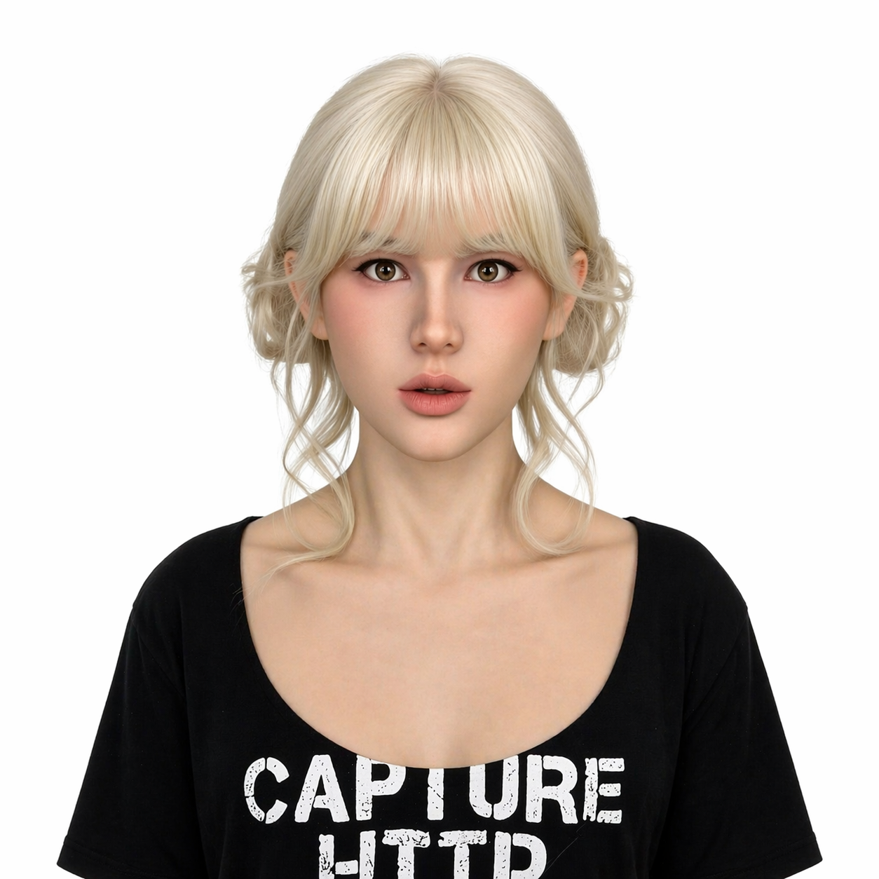 Ultra Realistic Female Silicone Mask Full Head Cosplay Mask with Hair | Lifelike Skin Texture for Film, Halloween & FX