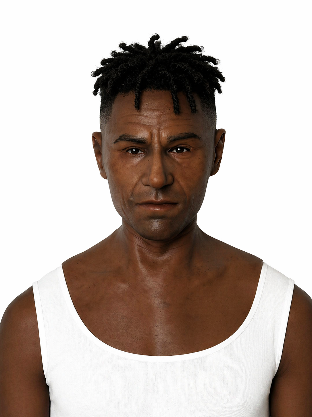 Realistic Male Silicone Mask Full Head Hyper Real Skin Texture Beard Cosplay Halloween Disguise Mask