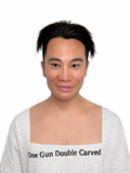 Ultra Realistic Asian Young Male Silicone Mask Full Head Face Mask for Cosplay Halloween Film FX