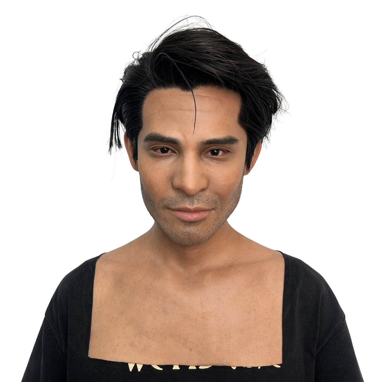 Realistic Silicone Mask Full Head Male Cosplay Mask Ultra Lifelike Skin Texture for Halloween Film & FX