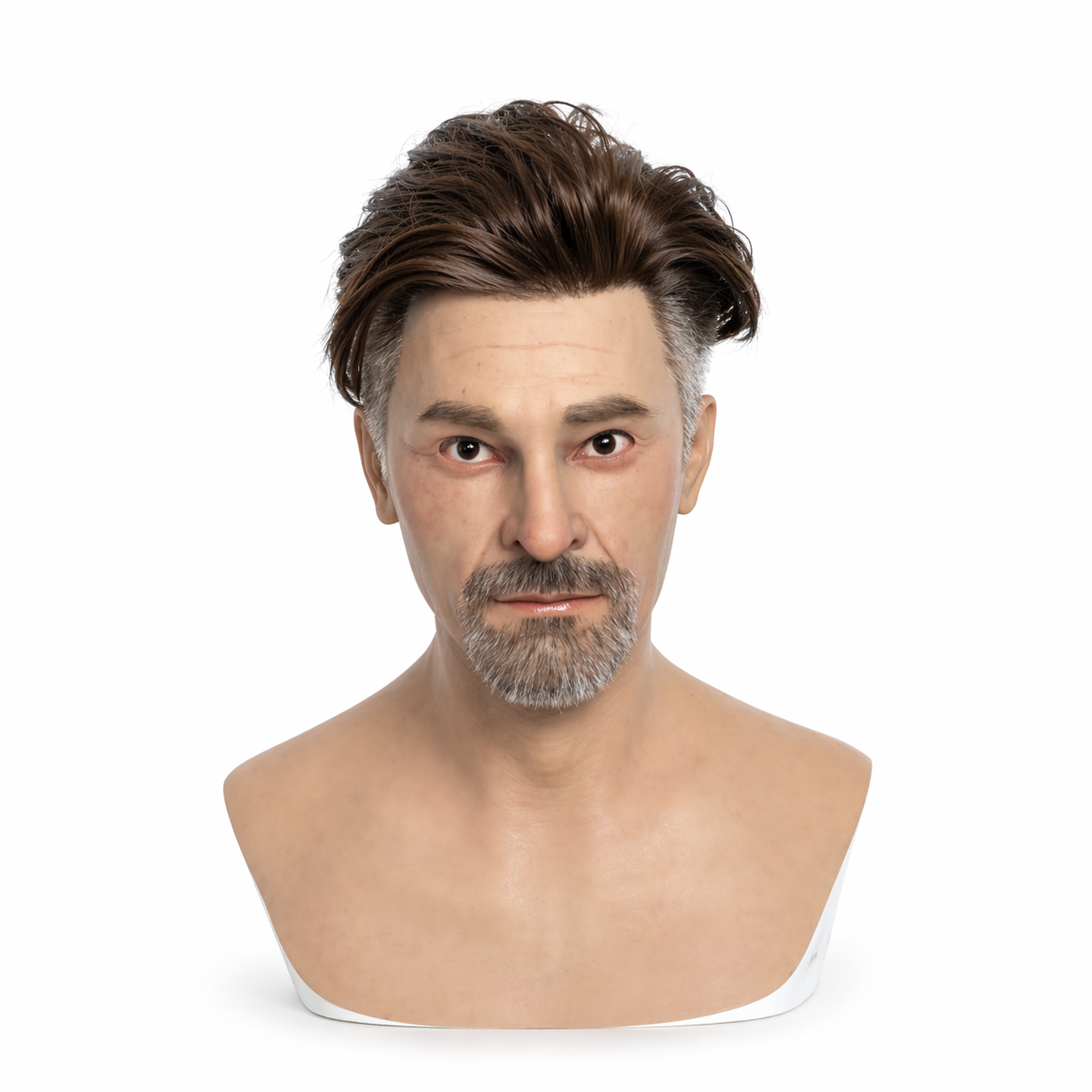 Realistic Silicone Mask Full Head Male Cosplay Mask Ultra Lifelike Skin Texture for Halloween Film & FX