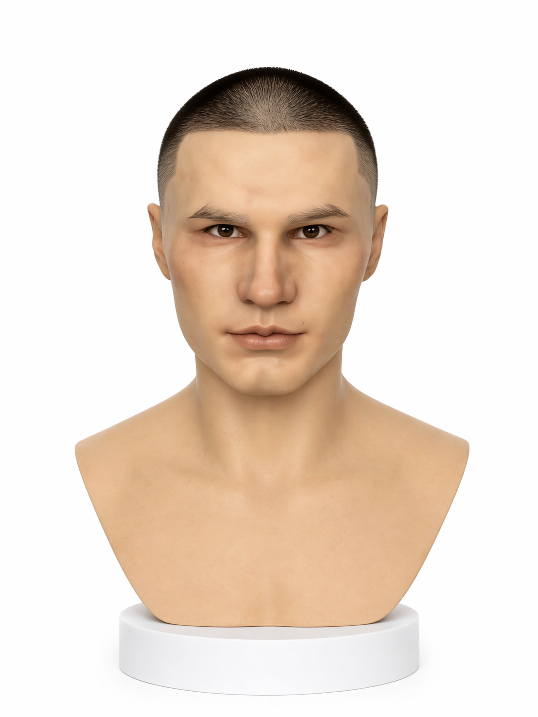 Ultra Realistic Silicone Mask Full Head Male Human Face Mask Cosplay Film FX Disguise
