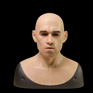 Silicone headgear, cos film and television live performance props, men and women cross-dressing live broadcast, customized masks