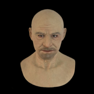 Thomas Silicone Face Uncle Simulation Costume Props