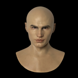 Hans silicone mask headgear, simulated human face mask, spoof film and television props