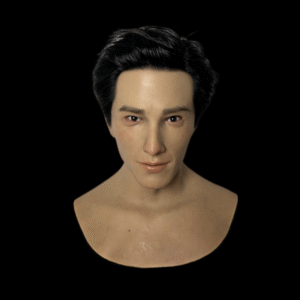 Edward's hair transplant silicone face mask head cover