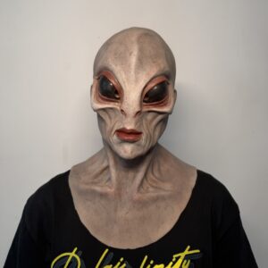 Alien horror movie costume props mask headgear