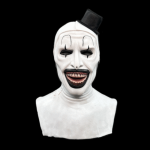 Screaming Clown Silicone Simulation Human Face Mask Headgear